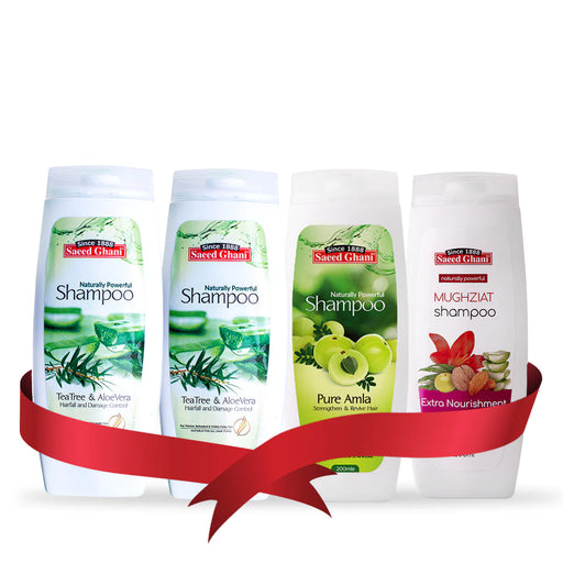 Bundle of 4 Shampoos at the price of 3
