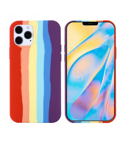 IPhone 12 Pro Max Rainbow Series Shockproof Case