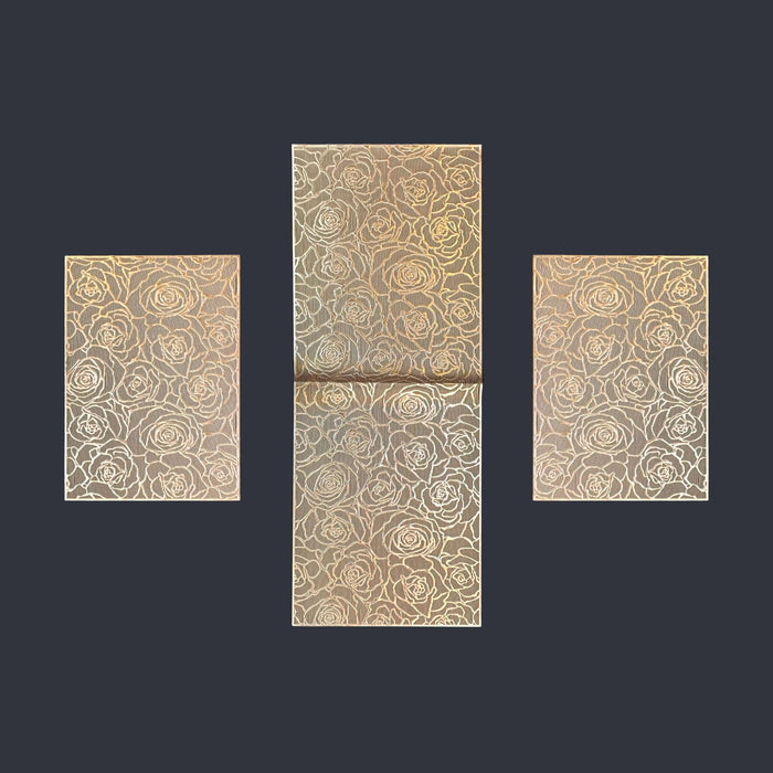 PLASTIC 3PC SET - Table Runners