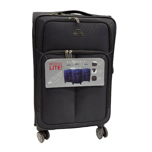 Blemonte Soft trolly luggage Bag Black
