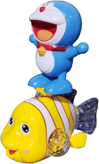 2 in 1 Doraemon Clown Fish With Music & Lights