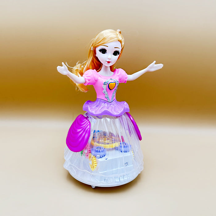 Dancing Doll with 3D Lights, 360 Degree Rotating