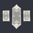 PEARLS 3PC SET - Table Runners