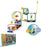 Space Rail Suspension Track Building Blocks Rotation Orbit For Kids