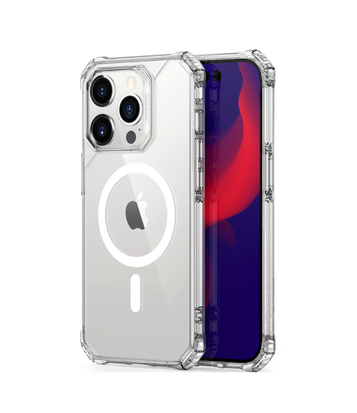 IPhone 14 Pro Max Mag Safe Transparent Shockproof Case
