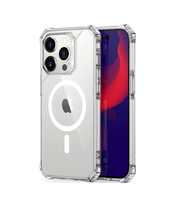 IPhone 14 Pro Max Mag Safe Transparent Shockproof Case