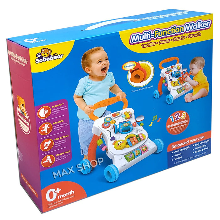 Multi-functional Baby Toy Musical Baby Activity Educational Musical Baby Walker