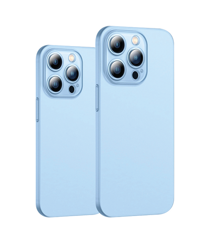 IPhone 13 Pro Max Ultra Thin Sierra Blue Matt Silicone Case