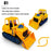 Super Toys Electric engineering truck excavator car boy toys car electric bulldozer kids toy gifts