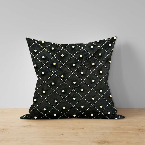 velvet moti cushion - New Bedding Designs